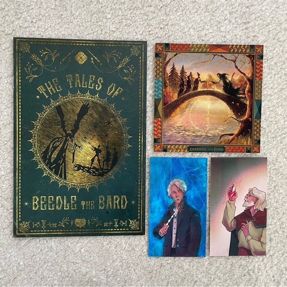 LitJoy Harry Potter Legends and Lore Paper Ephemera (4) - Picture 1 of 14
